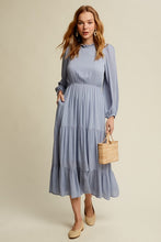 Load image into Gallery viewer, Feminine Boho Inspired Maxi Woven Dress
