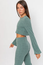 Load image into Gallery viewer, Long Sleeve Crop Top
