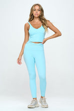 Load image into Gallery viewer, Activewear Set Top and Leggings
