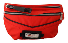 Load image into Gallery viewer, Givenchy Red Polyamide Downtown Large Bum Belt Bag
