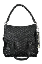Load image into Gallery viewer, Desigual Black Polyurethane Handbag
