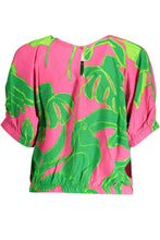 Load image into Gallery viewer, Desigual Pink Viscose Tops &amp; T-Shirt
