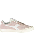 Load image into Gallery viewer, Diadora Pink Fabric Sneaker
