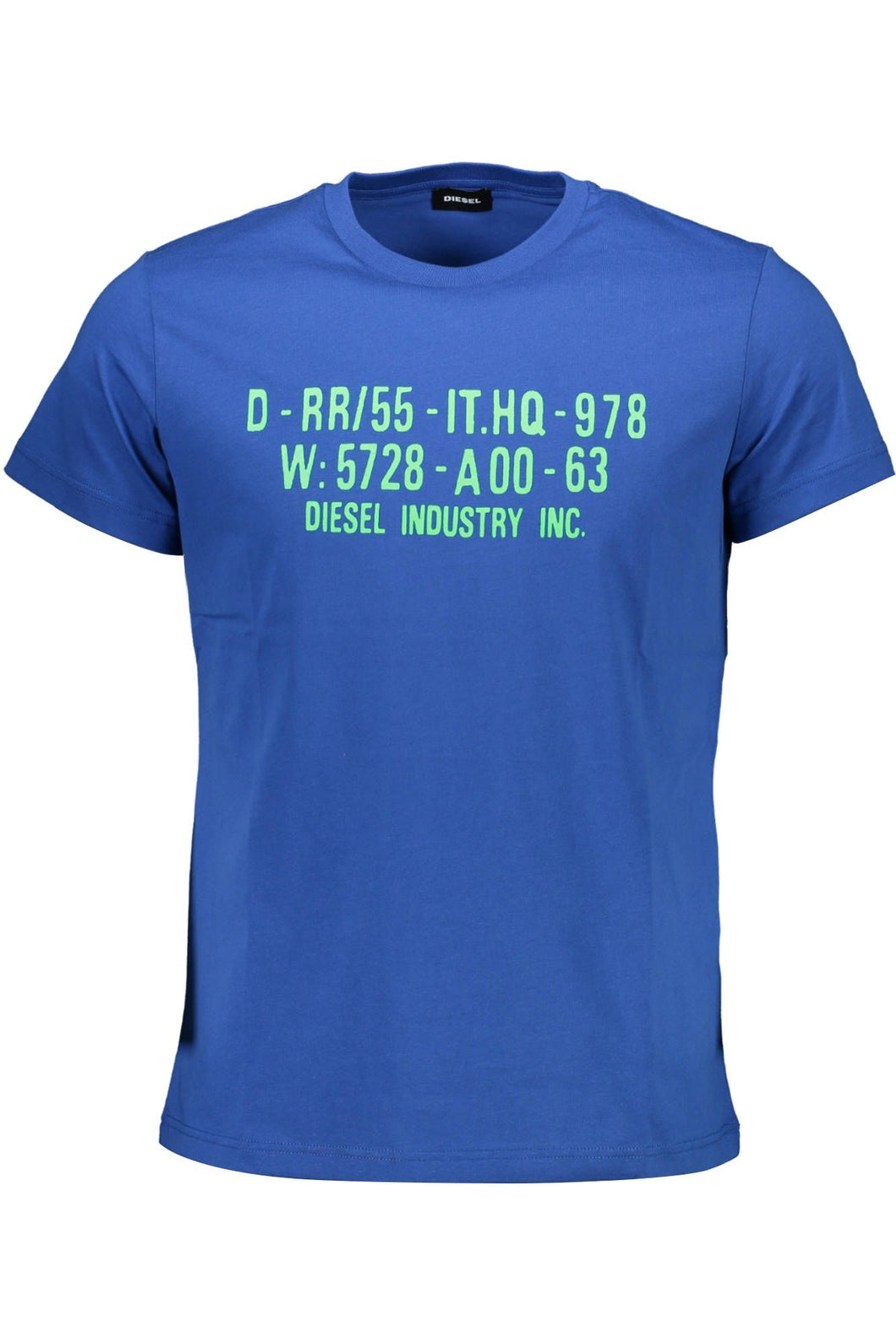 Diesel Blue Cotton T-Shirt
