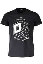 Load image into Gallery viewer, Diesel Black Cotton T-Shirt
