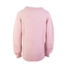 Load image into Gallery viewer, Malo Pink Ribbed Cashmere Sweater
