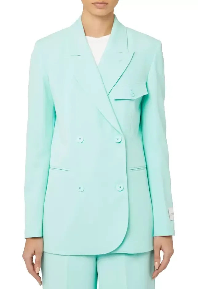 Hinnominate Green Polyester Suits & Blazer