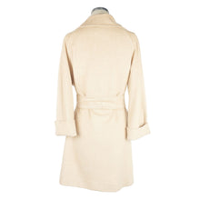 Load image into Gallery viewer, Made in Italy Beige Wool Vergine Jackets &amp; Coat
