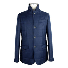 Load image into Gallery viewer, Made in Italy Blue Wool Jacket
