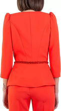 Load image into Gallery viewer, Elisabetta Franchi Red Polyester Suits &amp; Blazer
