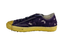 Load image into Gallery viewer, Golden Goose Purple Leather Di Bovino Sneaker
