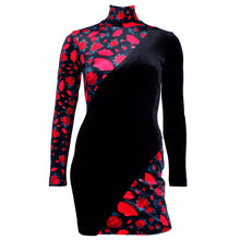Load image into Gallery viewer, Gaelle Black Polyester Dress
