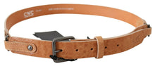 Load image into Gallery viewer, Costume National Light Brown Genuine Leather Belt
