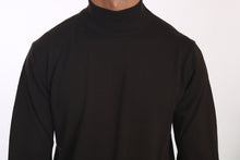 Load image into Gallery viewer, MILA SCHÖN Brown Turtle Neck Pullover Wool Sweater
