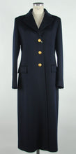 Load image into Gallery viewer, Made in Italy Blue Wool Vergine Jackets &amp; Coat
