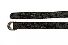 Load image into Gallery viewer, BYBLOS Black Wool Belt
