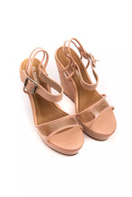 Load image into Gallery viewer, Péché Originel Beige Polyethylene Lining Material Sandal

