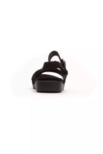 Load image into Gallery viewer, Péché Originel Black Textile Lining Material Sandal
