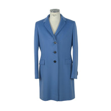 Load image into Gallery viewer, Made in Italy Light Blue Wool Jackets &amp; Coat
