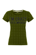 Load image into Gallery viewer, Imperfect Green Cotton Tops &amp; T-Shirt
