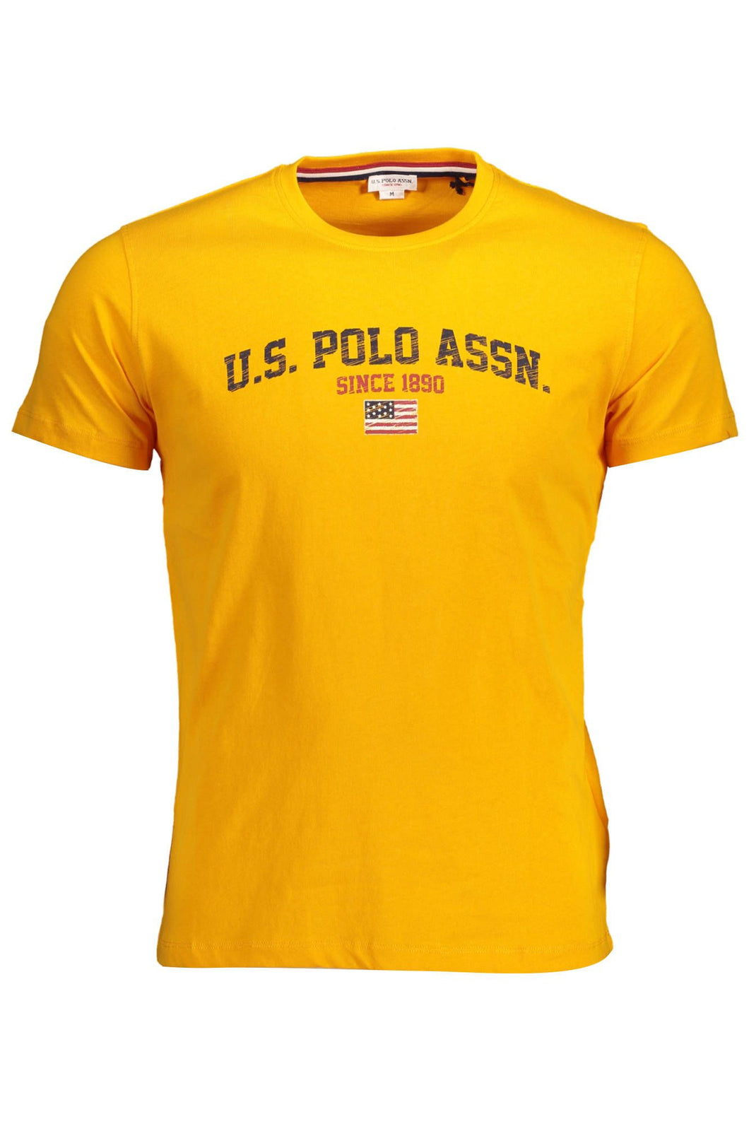 U.S. POLO ASSN. Orange Cotton T-Shirt